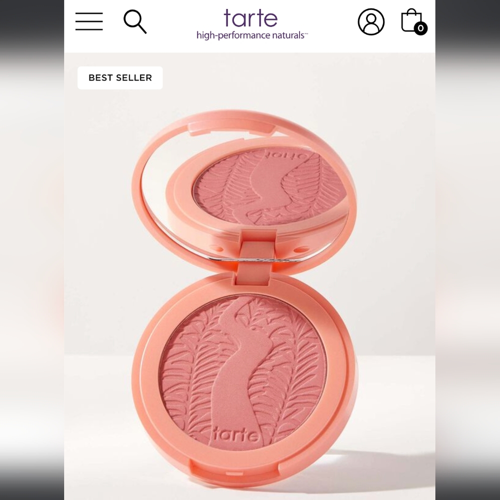 4 for 25🔥 NEW Tarte mini blush in Capitivating